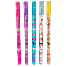 Load image into Gallery viewer, Miss Melody Glitter Gel Pen Set 5pc