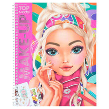 Load image into Gallery viewer, Top Model Make-Up Colouring Book