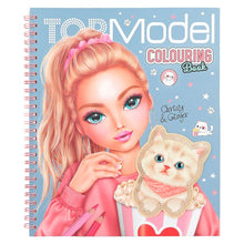 Load image into Gallery viewer, Top Model Colouring Book Cutie Star Kitty