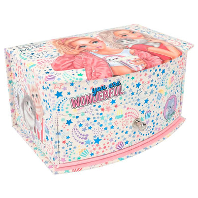 Top Model Jewellery Box Small Cutie Star (2xgirls with cat)