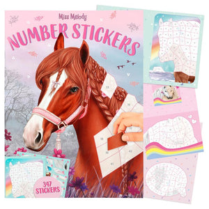 Miss Melody Number Stickers 347pc