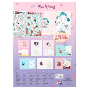 Miss Melody Number Stickers 347pc