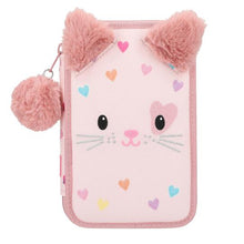 Load image into Gallery viewer, Princess Mimi Double Filled Pencil Case Kitty Love