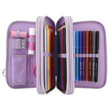 Load image into Gallery viewer, Top Model Triple Filled Pencil Case + Phone Pendant