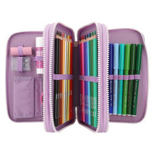 Load image into Gallery viewer, Top Model Triple Filled Pencil Case - Doggy LED