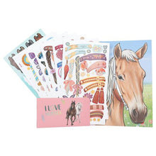 Load image into Gallery viewer, Miss Melody Create Your Horse Blaze Sticker Book