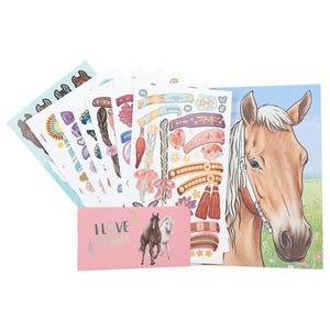 Miss Melody Create Your Horse Blaze Sticker Book