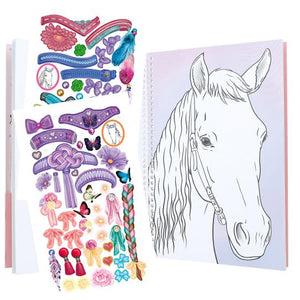 Miss Melody Create Your Horse Blaze Sticker Book