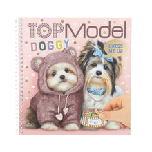 Load image into Gallery viewer, Top Model Dress Me Up Sticker Book Doggy