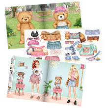 Load image into Gallery viewer, Top Model Sticker World Team Teddy (Girl with Teddy)