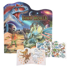 Load image into Gallery viewer, Dino World Colouring Book Galaxy