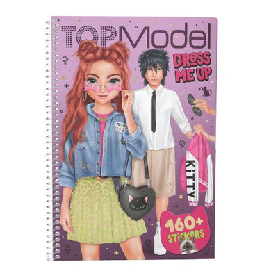 Top Model Dress Me Up Big Rebel Kitty (160+ stickers)