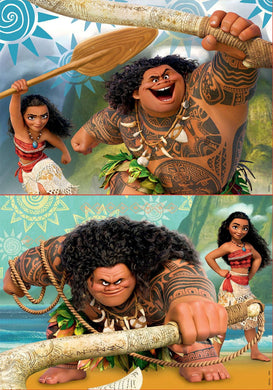 Puzzle (2 x 48pc) Moana