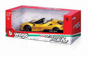 Ferrari SF90 Spider (Gold) (scale 1 : 18)