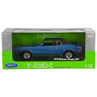 Mercury Cougar XR7 Blue 1970 (scale 1 : 18)
