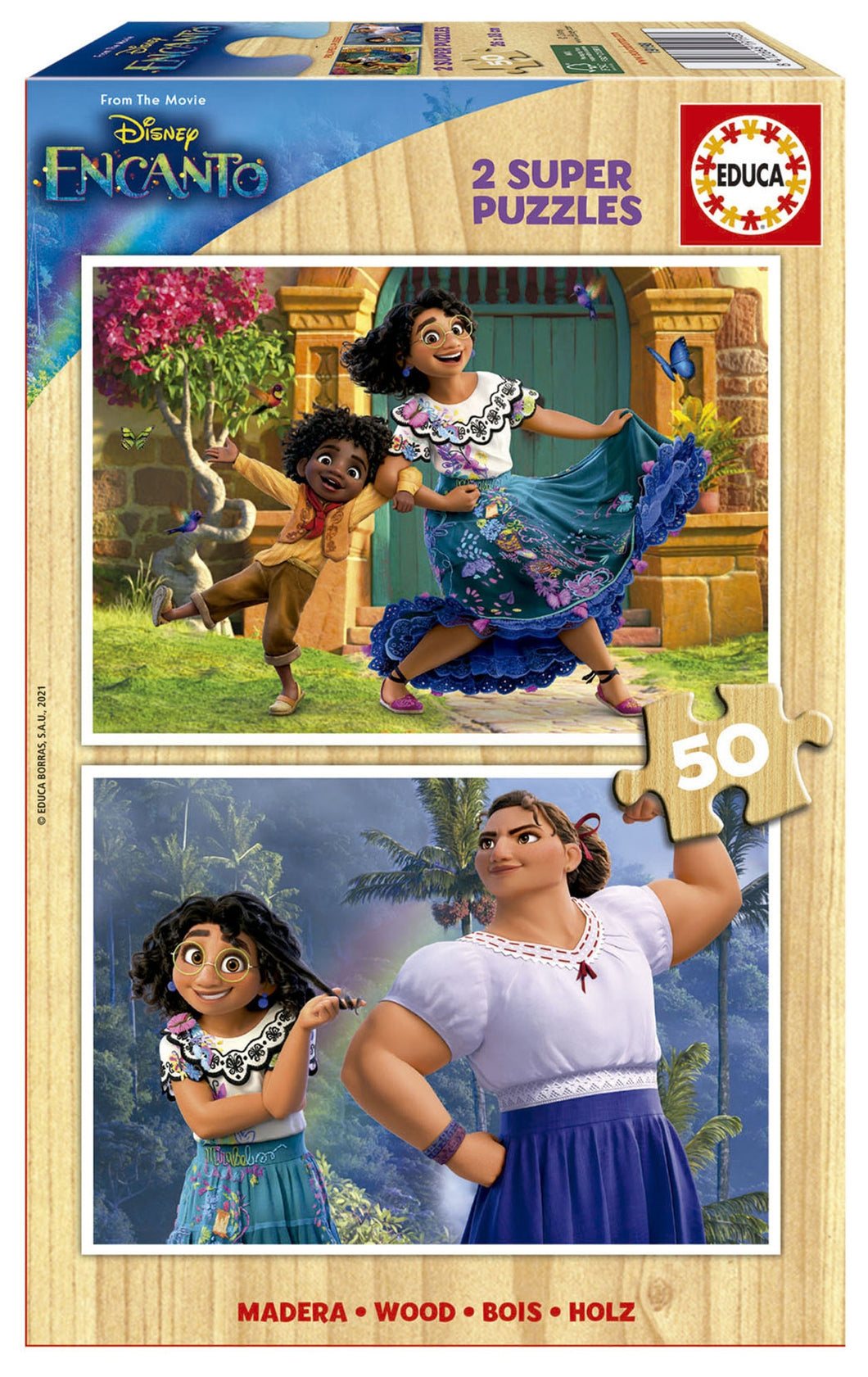 Puzzle 2 x 50pc Disney Encanto