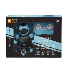 Load image into Gallery viewer, R/C Mini Robot w Batteries &amp; USB Charger (Damaged Box)