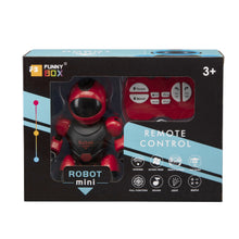 Load image into Gallery viewer, R/C Mini Robot w Batteries &amp; USB Charger (Damaged Box)