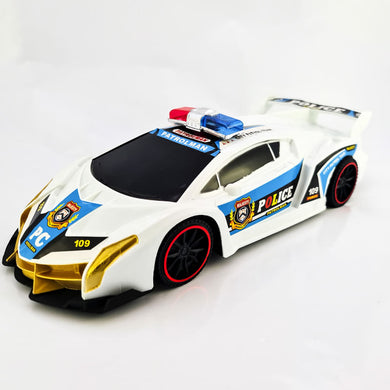 Ferarri Police Car Plastic in Pvc Bag