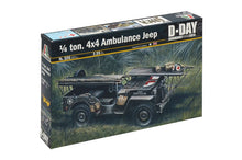 Load image into Gallery viewer, LIWC54 4x4 Ambulance Jeep (scale 1 : 35)