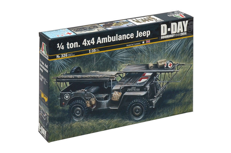 LIWC54 4x4 Ambulance Jeep (scale 1 : 35)