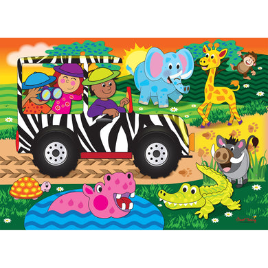 Puzzle 18pc Safari