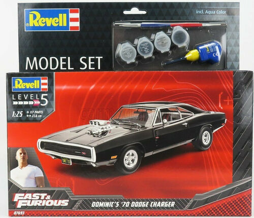 Model Set Fast & Furious Dominic's Dodge Charger '70 117pc