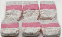 Load image into Gallery viewer, Baby Doll Diapers 6pc (Ukoka Baby)