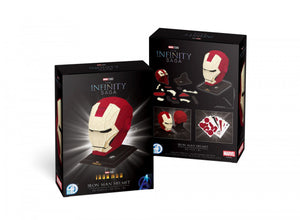 Puzzle 3D Marvel Iron Man Helmet (Gold & Red) 92pc