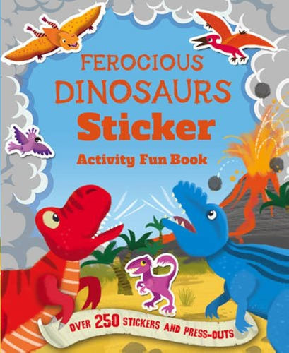 Ferocious Dino Sticker Book