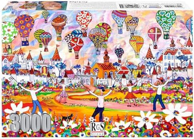 Puzzle 3000pc Balloons By Portchie