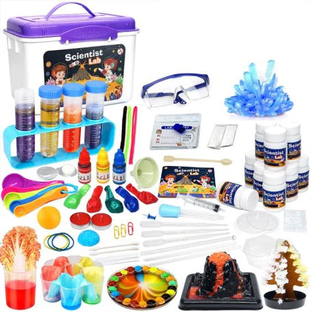 Science Lab Set (Purple Lid Container)