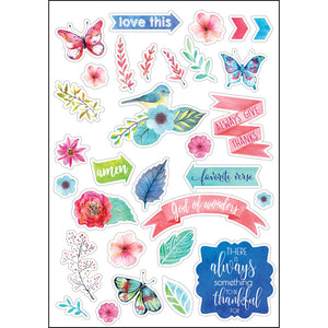 Bible Journaling Stickers 3 x Sheets