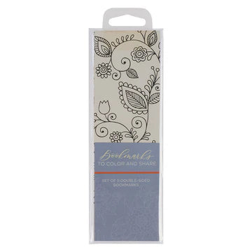 Colouring Bookmark Set - Faith 5pc (