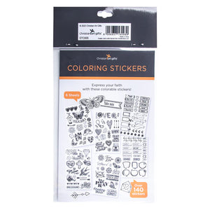 Colouring Journaling Stickers (+140pc)