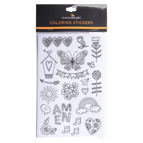 Colouring Journaling Stickers (+140pc)