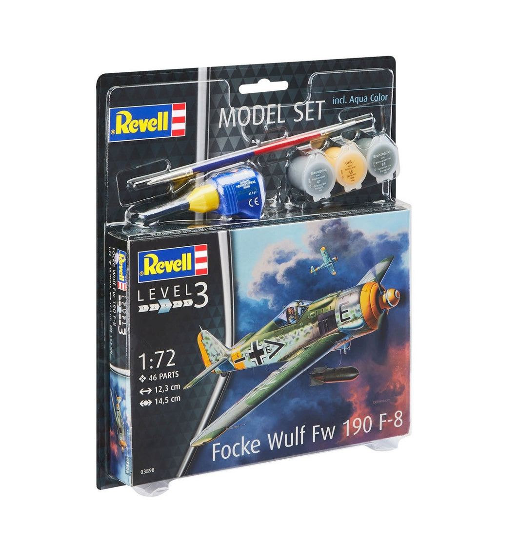 Model Set Focke Wulf Fw 190 F-8 (scale 1 : 72)