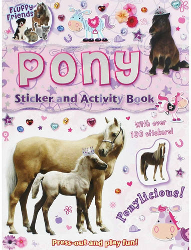 Stickers and Activities Fluffy Friends - Pony