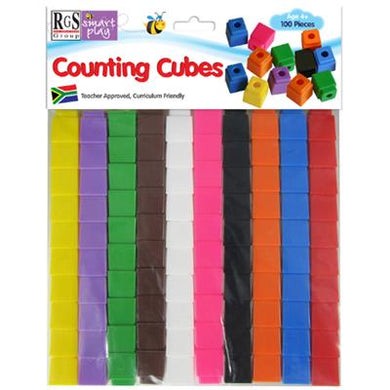 Counting Cubes 100pc in Poly Bag