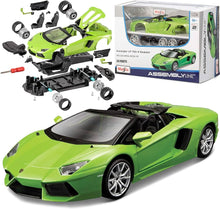 Load image into Gallery viewer, Lamborghini Aventador LP700-4 Roadster (scale 1:24) ASSEMBLY KIT