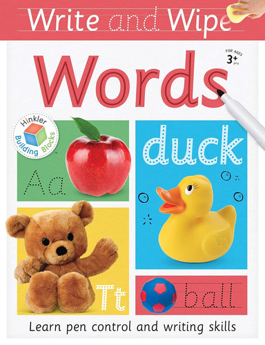 Activity Book Write & Wipe - Words