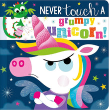 Load image into Gallery viewer, Touch &amp; Feel - Never Touch A Grumpy Unicorn