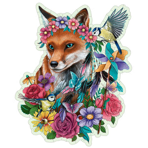 Puzzle 150pc Colourful Fox (Wooden) (Ravensburger)