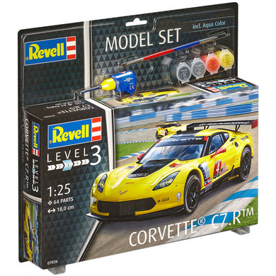 Model Set Corvette C7.R (scale 1 : 25)