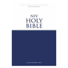 Load image into Gallery viewer, NIV Economy Bible (Holy Bible) (white &amp; blue)