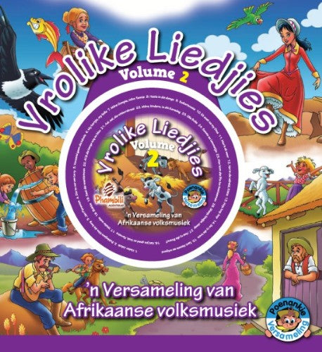 Vrolike Liedjies Volume 2 Book & CD