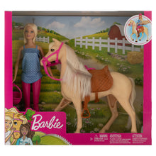 Load image into Gallery viewer, Barbie Basic Horse &amp; Doll