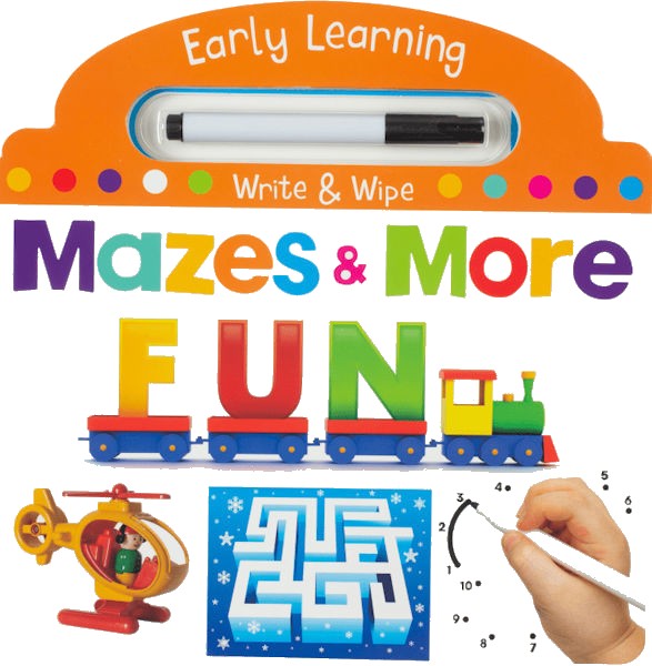 Write & Wipe - Easy Learning Mazes & More Fun