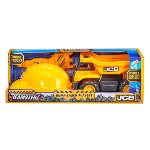 JCB 10 Inch Dump Truck Playset (Teamsterz)