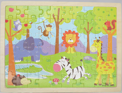 Puzzle 60pc Jungle